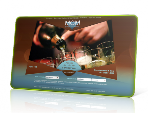 MGM Evènements : site web et vidéo